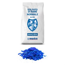 SOLFATO DI RAME NORMALE - KG 5 - FERTILIZZANTE - FUNGICIDA MANICA