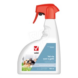 VAI VIA CANI GATTI - SPRAY ML 750 - VEBI 01102