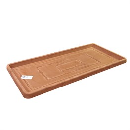 SOTTOVASO RETTANGOLARE ELBI - CM 100 - ANTICATO