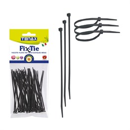 FASCETTA FIX TIE NERO 200X4,8 PZ.50