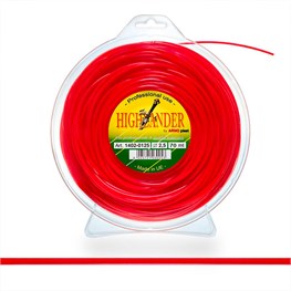 FILO DECESPUGLIATORE 2.5 X 70 MT. ROSSO