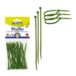 FASCETTA FIX TIE VERDE 200X4,8 PZ.50