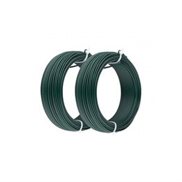 FILO SPINATO PLASTIFICATO 2 FILI 4 PUNTE - Ø MM 1,5-2,2 - ROTOLO MT 100