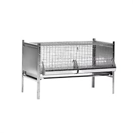 GABBIA TIPO ANTITOPO SMONTABILE PER PULCINI