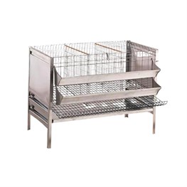 GABBIA RURALE SMONTABILE PER GALLINE OVAIOLE 