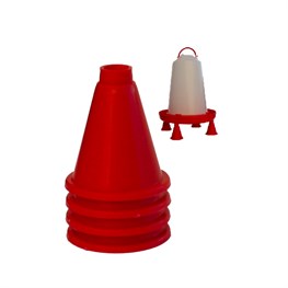 KIT 4 PIEDINI PER ABBEVERATOIO PLASTICA C/MANICO