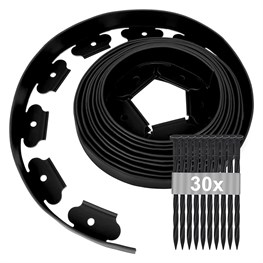 BORDURA DIY FLEX NERA MT.10 X H.5 CM.