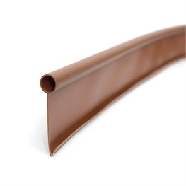 BORDURA TUBOLINE H CM 12 - LUNGH. MT 2,00 - MARRONE