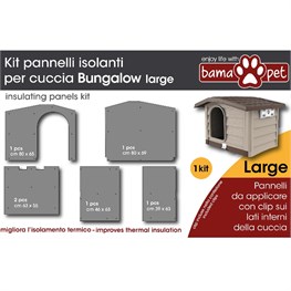 KIT PANNELLI ISOLANTI - CUCCIA BUNGALOW LARGE