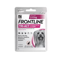 FRONTLINE TRI-ACT DA 2 A 5 KG - 1 PIPETTA