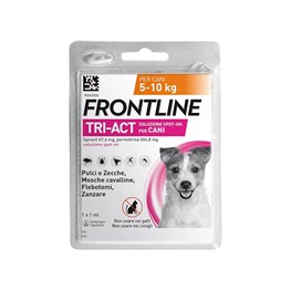 FRONTLINE TRI-ACT DA 5 A 10 KG - 1 PIPETTA