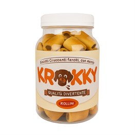 BISCOTTI KROKKY ROLLINI  - BARATTOLI - GR.480