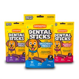 DENTAL STICKS - GUSTI ASSORTITI  - GR.175