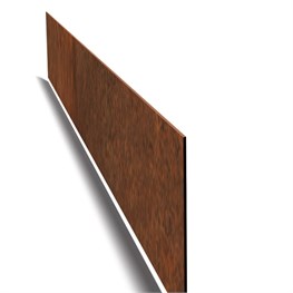 BORDURA CORTEN ALL-IN-ONE H.15 CM X MT. 2 CON PUNTALE