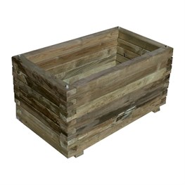 FIORIERA LEGNO CM 50X90 - H CM 40