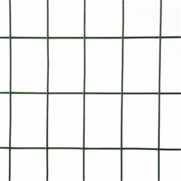 RETE ELETTROSALDATA PLASTIFICATA - H CM 200 - COLORE VERDE