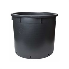 MASTELLO NERO SENZA MANICI - Ø EST. CM 120 - Ø INT. 110 - H CM 68 - LT 600