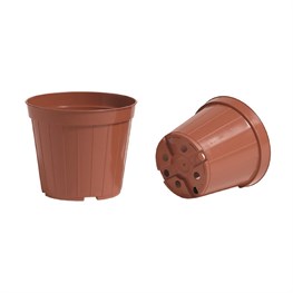 VASO NERO PP - Ø CM 11 - LT 0,55