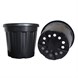 12788_VASO COSMO NERO - Ø EST CM 86 - Ø EST CM 88 - H 37 CM - LT 160 BASSO .JPEG