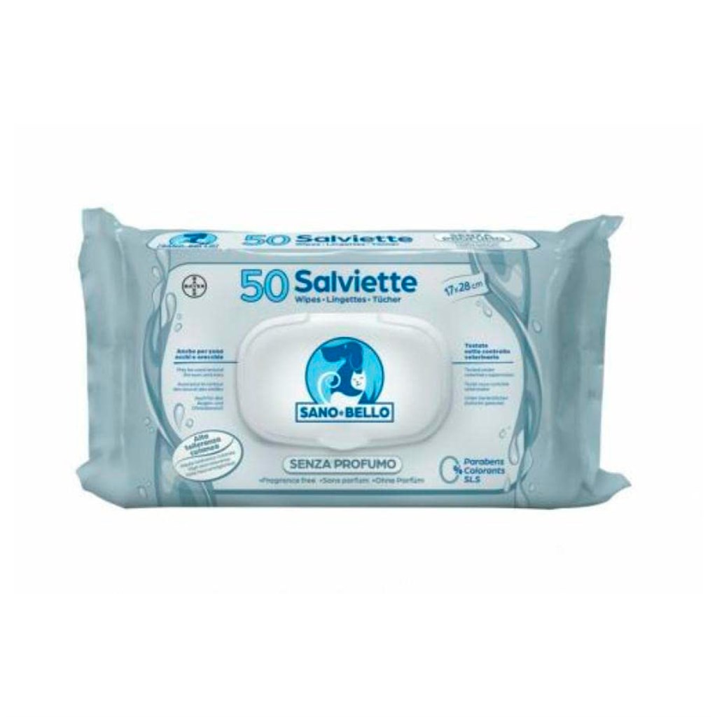 SALVIETTE SENZA PROFUMO - 50 PZ.