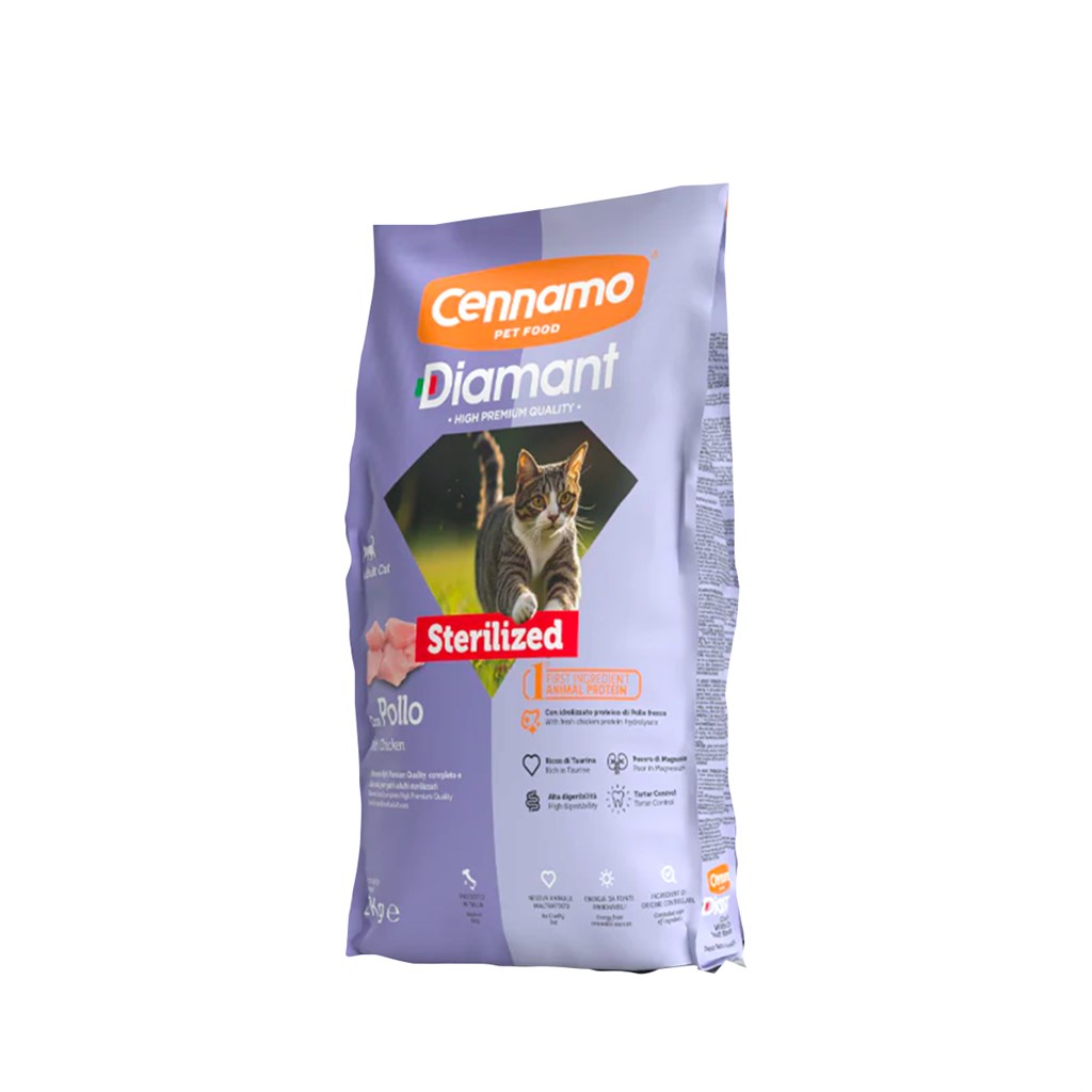 DIAMANT MICIO STERILIZZATO POLLO KG. 2