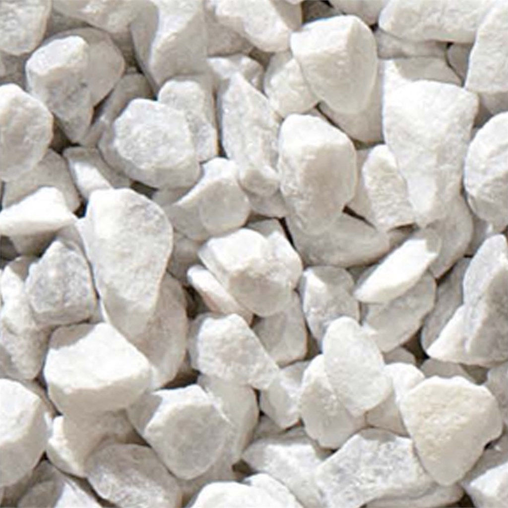 GRANULATO BIANCO CARRARA 8/12 SACCO KG 20