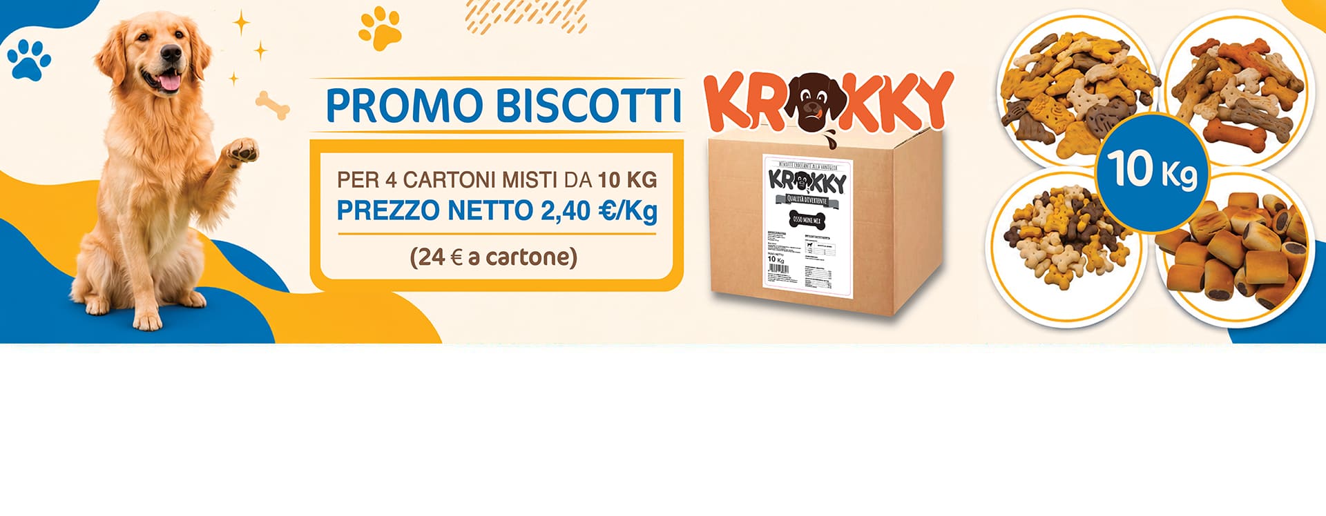BANNER BISCOTTI KROKKY